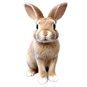 Gentle Bunny Look Png 90 PNG Image