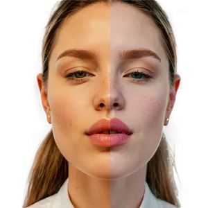 Gentle Lip Bite Portrayal Png Vws96 PNG Image