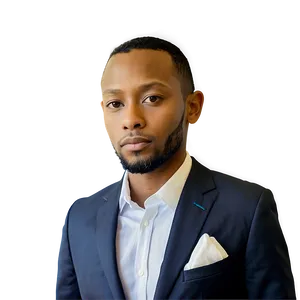 Gentleman In Suit Portrait PNG Jel PNG