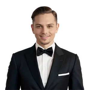 Gentleman In Suit Portrait PNG Qes PNG