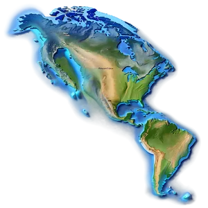Geographic Continent Map Png 06242024 PNG Image
