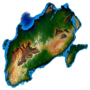 Geographic Continent Map Png Rnr PNG Image