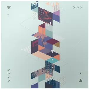 Geometric_ Abstract_ Artwork PNG Image