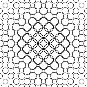 Geometric Circle Pattern PNG Image