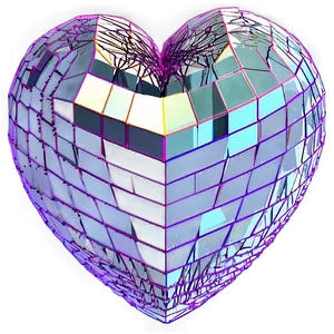 Geometric Heart Diagram Png Eyr PNG Image