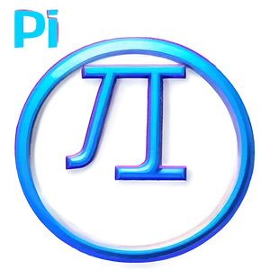 Geometric Pi Symbol Png Kqg50 PNG Image