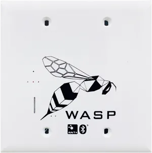 Geometric Wasp Graphicon Electrical Plate PNG Image