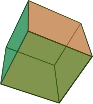 Geometric3 D Cube Illustration PNG Image