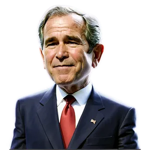 George Bush Cartoon Png Hdw PNG Image