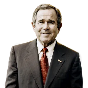 George Bush In Office Png Jrv97 PNG Image