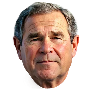 George Bush Portrait Png Upe29 PNG Image