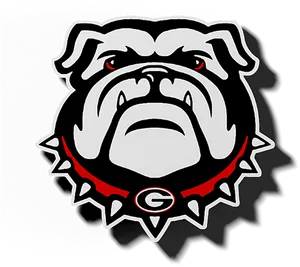 Georgia Bulldogs Logo Graphic PNG Image