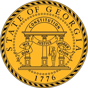 Georgia State Seal1776 PNG Image