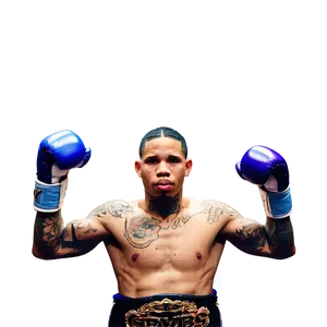 Gervonta Davis Winning Moment Png Ppe PNG Image