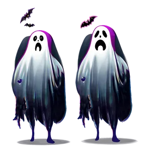 Ghostly Friends Halloween Cartoon Png 66 PNG Image