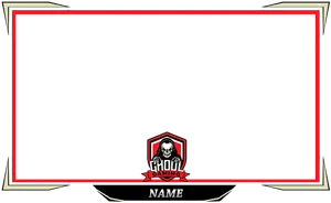 Ghoul Gaming_ Webcam Overlay PNG Image