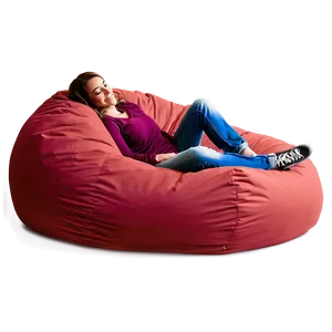 Giant Beanbag Lounge Png 21 PNG Image