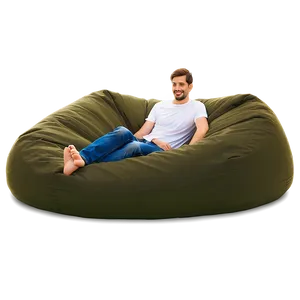 Giant Beanbag Lounge Png Xev PNG Image