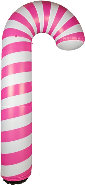 Giant Inflatable Candy Cane PNG Image