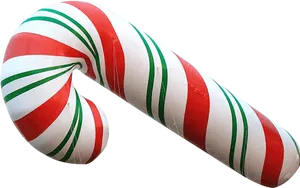 Giant Inflatable Candy Cane PNG Image