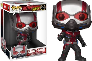 Giant Man Funko Pop Figure PNG Image