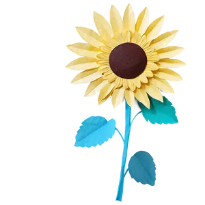 Giant Paper Sunflower Png 06282024 PNG Image