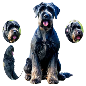 Giant Schnauzer Breed Png Ysn35 PNG Image