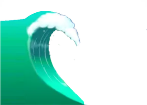 Giant Tsunami Wave PNG Image