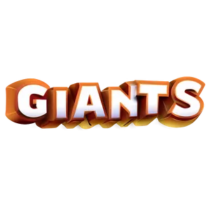 Giants Logo For Merchandise Png 85 PNG Image