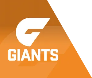 Giants Logo Orange Background PNG Image