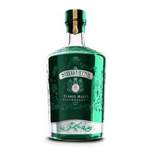 Gin Bottle PNG Ten93 PNG