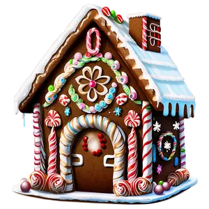 Gingerbread House Png 05212024 PNG Image