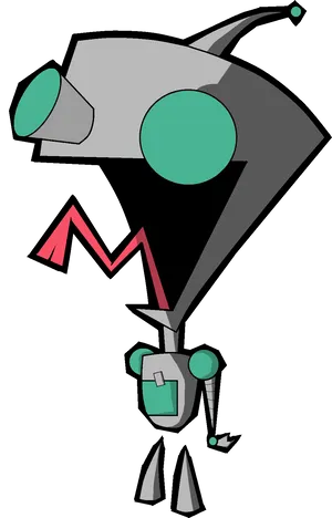 Gir Robot Cartoon Character PNG Image