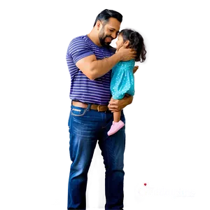 Girl Dad Celebrate Png 77 PNG Image