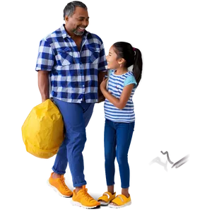 Girl Dad Forever Png 06282024 PNG Image