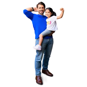 Girl Dad Hero Png 06282024 PNG Image