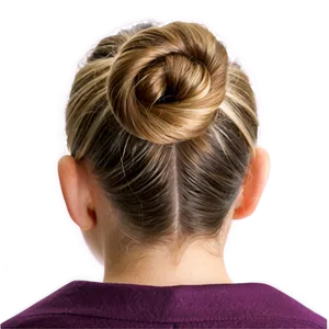 Girl Hair Bun Png Auv PNG Image