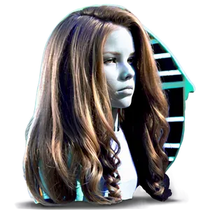 Girl Hair C PNG Image