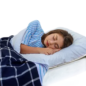 Girl Sleeping Peacefully Png Hqm82 PNG Image