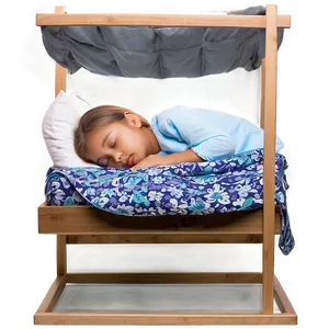 Girl Sleeping Peacefully Png Jfn70 PNG Image