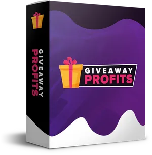 Giveaway Profits Software Box PNG Image