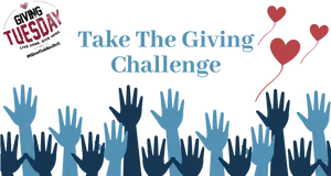 Giving Tuesday Challenge Promotion PNG Image