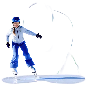 Glacial Twirls Ice Skating Png Lxx PNG Image