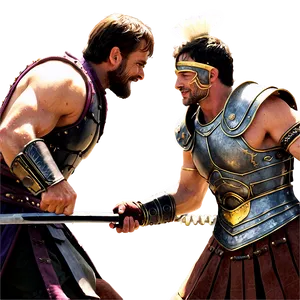 Gladiator Battle Png Gqb PNG Image