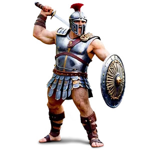 Gladiator Battle Png Rxn44 PNG Image