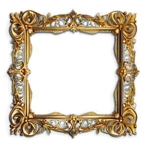 Glamorous Wedding Frame Png Ota74 PNG Image