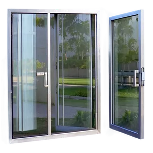 Glass Door B PNG Image