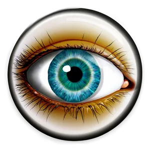 Glass Eye Illustration Png 18 PNG Image