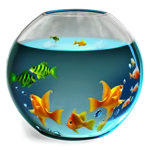 Glass Fishbowl Png 06212024 PNG Image