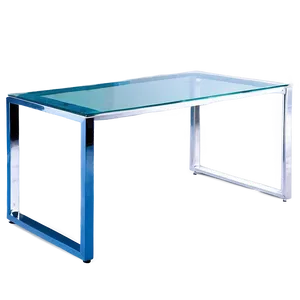 Glass Office Desk Png 06262024 PNG Image